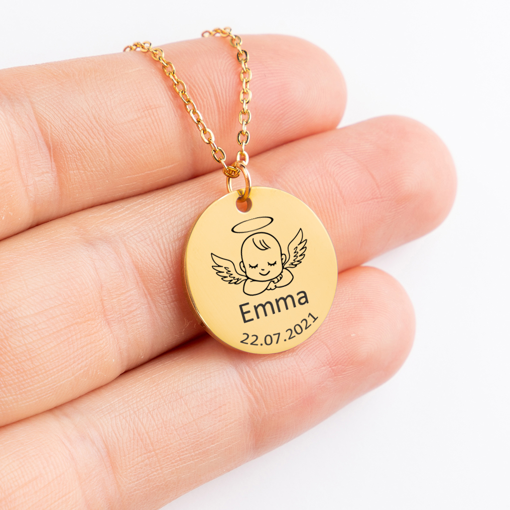 Personalized Name Necklace My Girls My Boys - Heartfelt Tokens